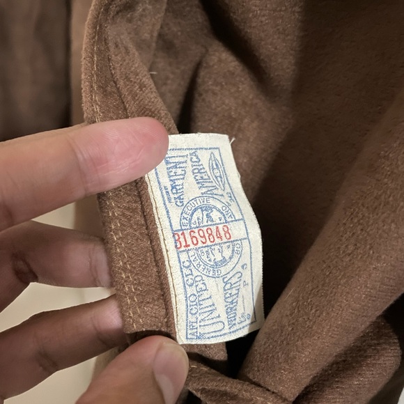 ❌ SOLD ❌ Vintage Stratojac jacket (strato suede) - overcoat/peacot - water repel - Picture 3 of 7